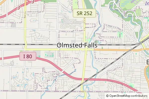 Mapa Olmsted Falls