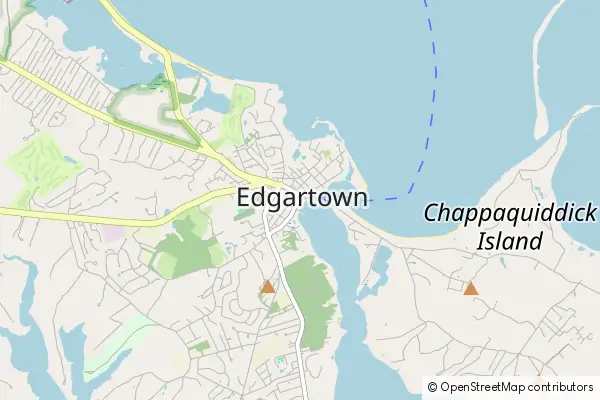 Mapa Edgartown