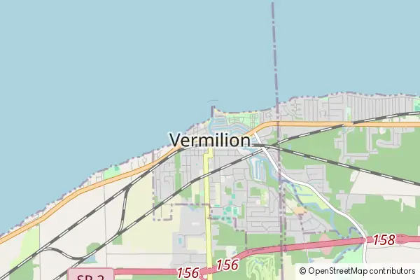 Mapa Vermilion