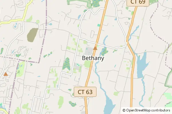 Mapa Bethany