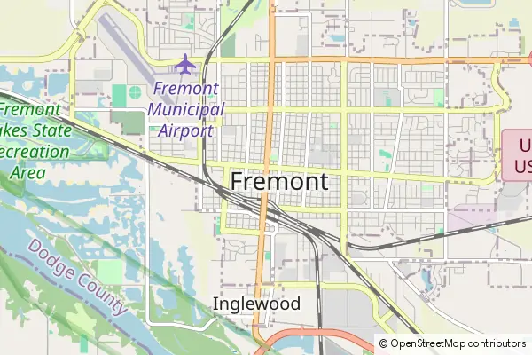 Mapa Fremont