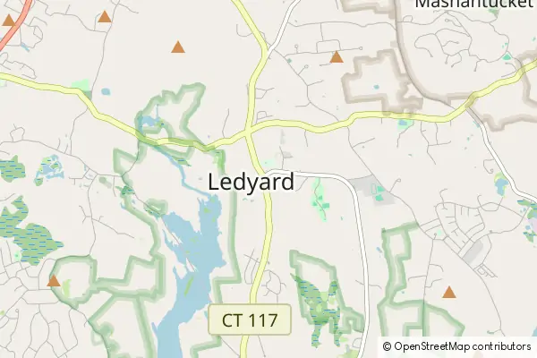 Mapa Ledyard