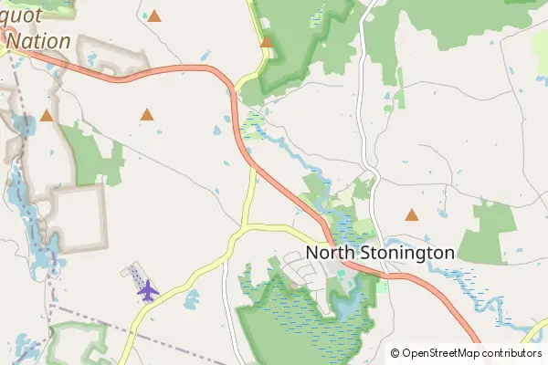 Mapa North Stonington