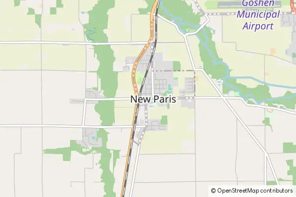 Mapa New Paris