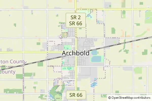 Mapa Archbold