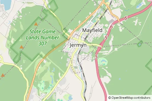 Mapa Jermyn