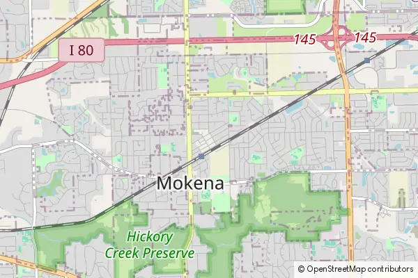 Mapa Mokena