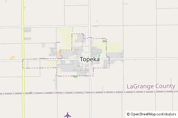 Mapa Topeka