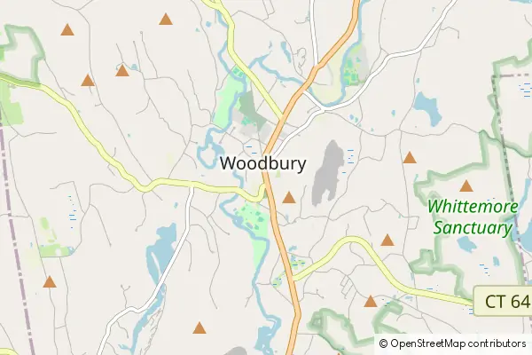 Mapa Woodbury