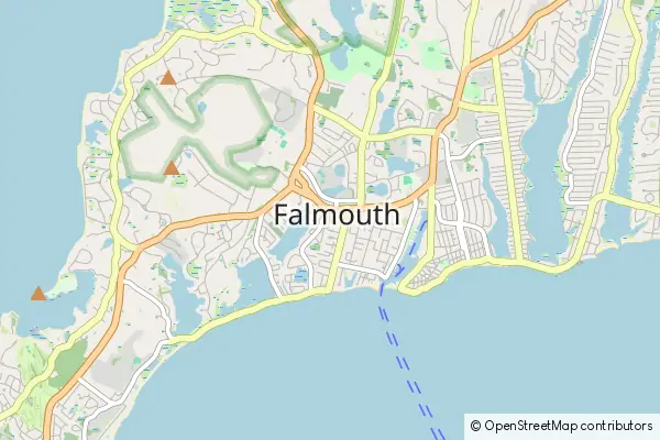 Mapa Falmouth