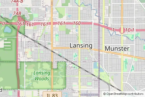 Mapa Lansing