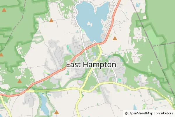 Mapa East Hampton