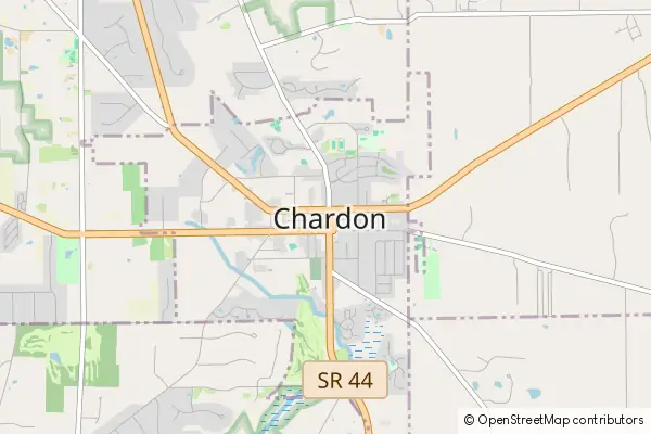 Mapa Chardon