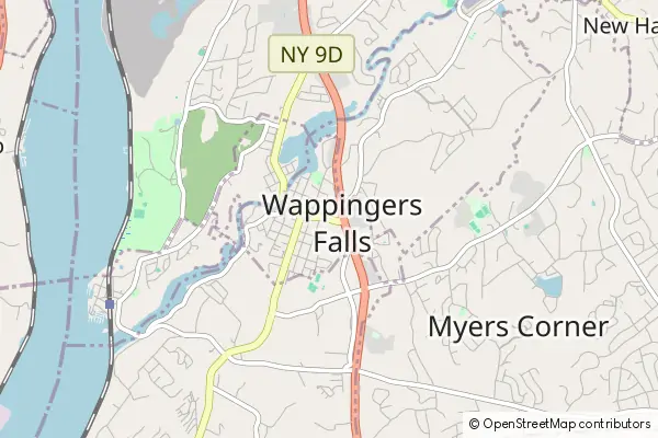 Mapa Wappingers Falls