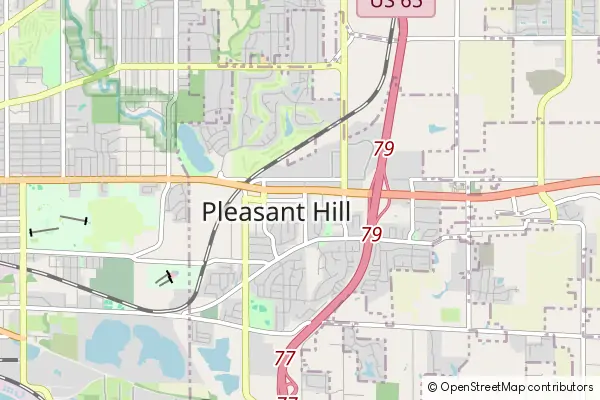 Mapa Pleasant Hill