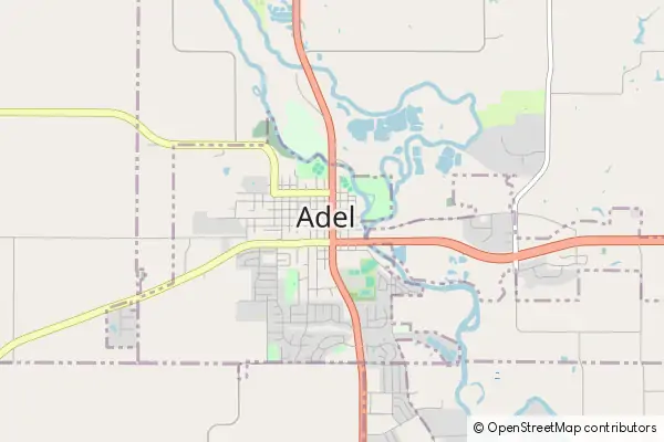 Mapa Adel