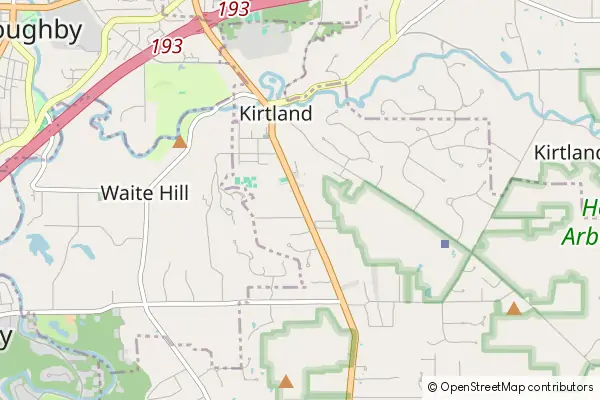 Mapa Kirtland