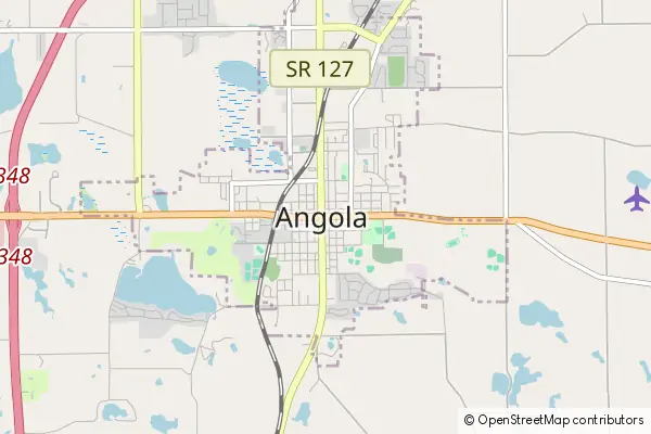 Mapa Angola