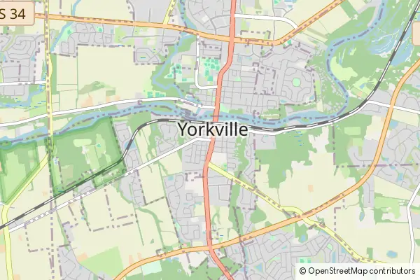 Mapa Yorkville