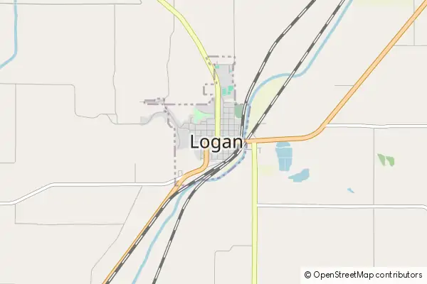 Mapa Logan