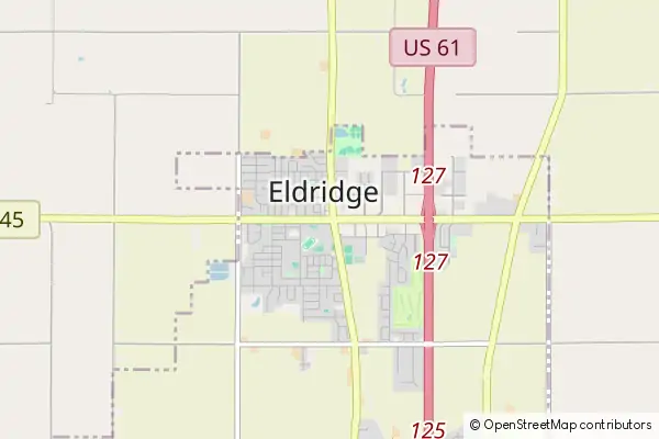 Mapa Eldridge