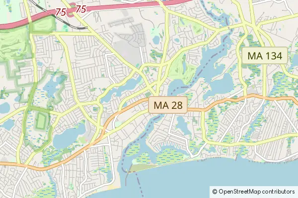 Mapa South Yarmouth