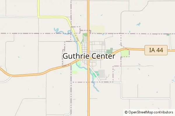 Mapa Guthrie Center