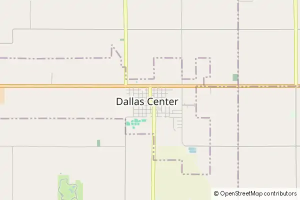 Mapa Dallas Center