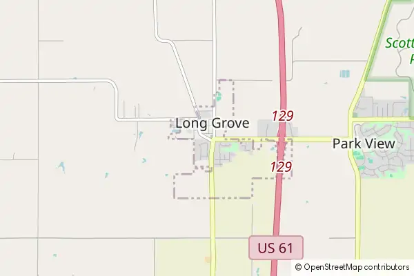 Mapa Long Grove