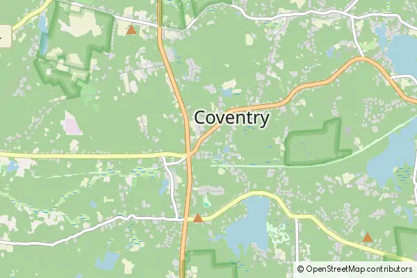 Mapa Coventry