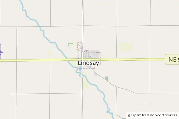 Mapa Lindsay