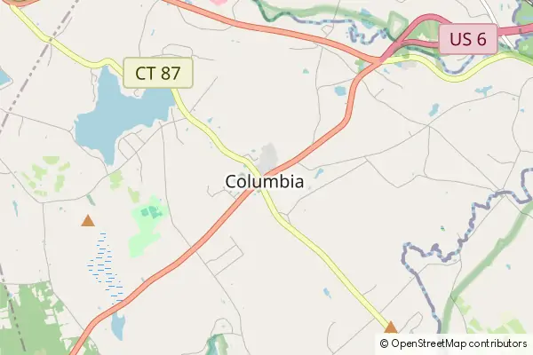 Mapa Columbia