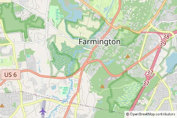 Mapa Farmington