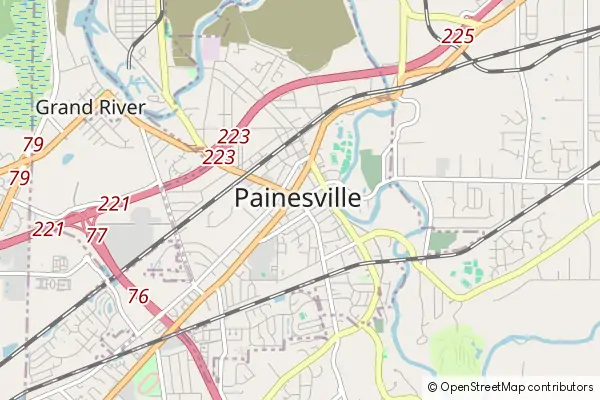 Mapa Painesville