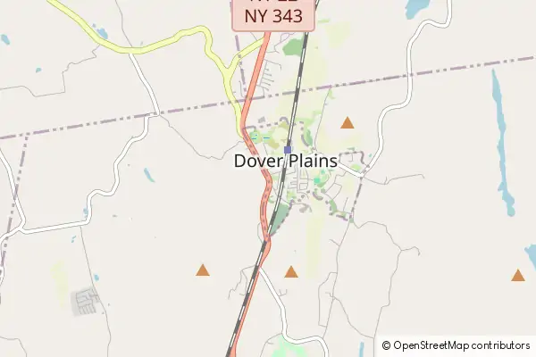 Mapa Dover Plains