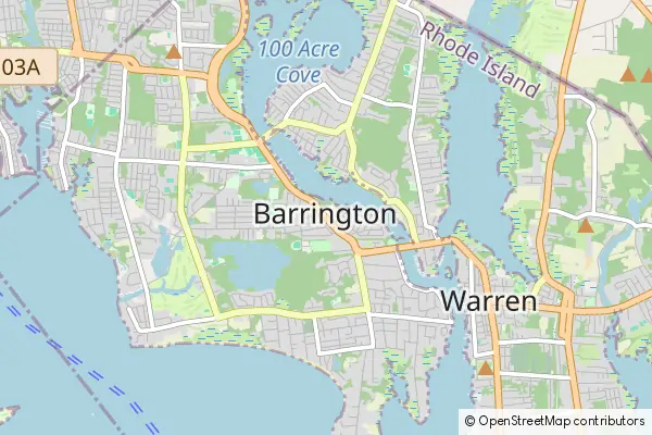 Mapa Barrington