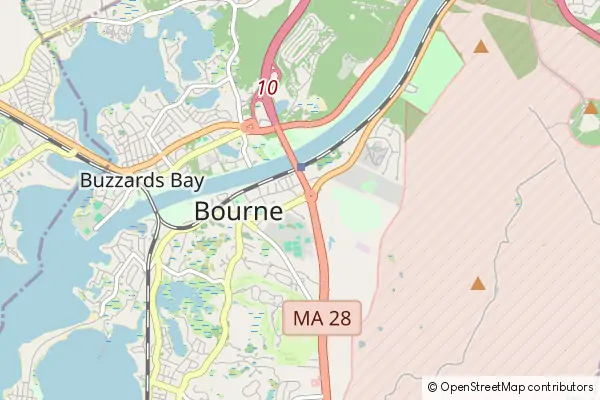 Mapa Bourne