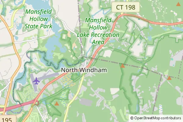 Mapa North Windham