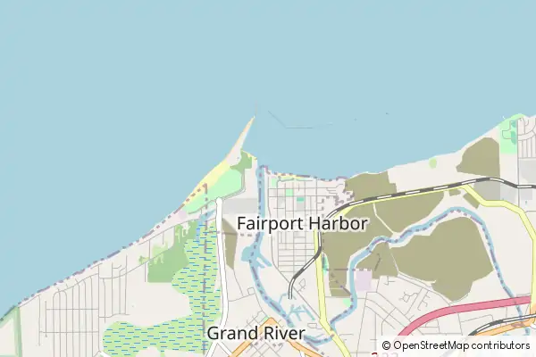 Mapa Fairport Harbor