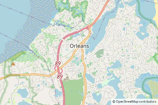 Mapa Orleans