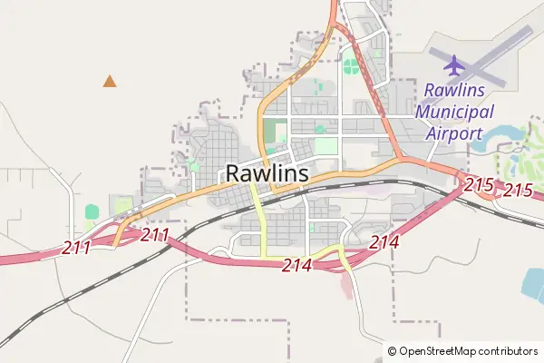 Mapa Rawlins