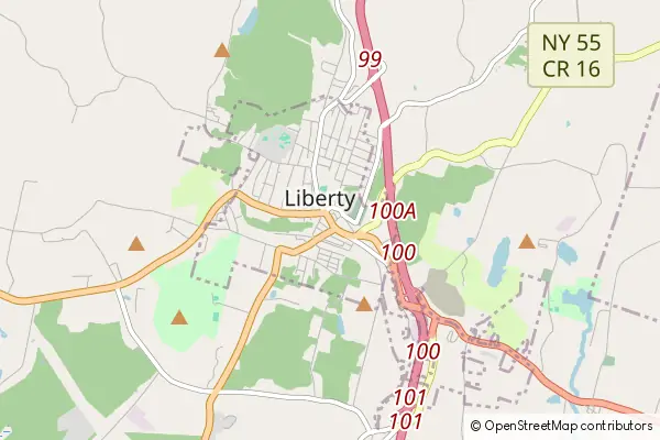 Mapa Liberty