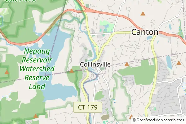 Mapa Collinsville