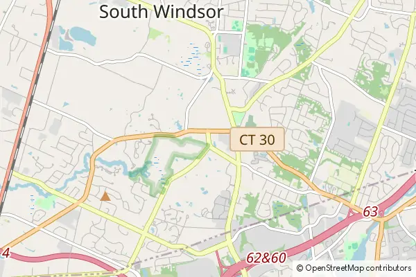 Mapa South Windsor