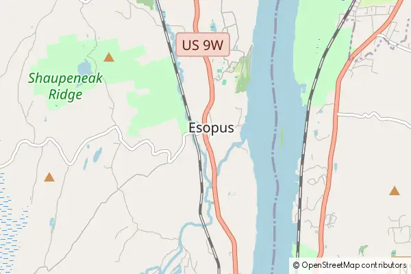 Mapa Esopus