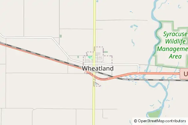 Mapa Wheatland