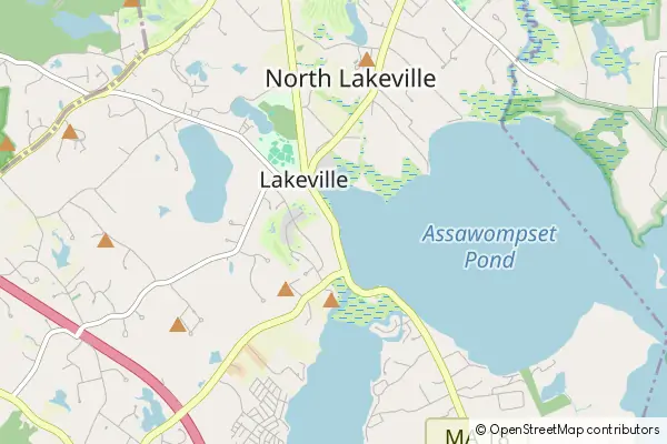 Mapa Lakeville