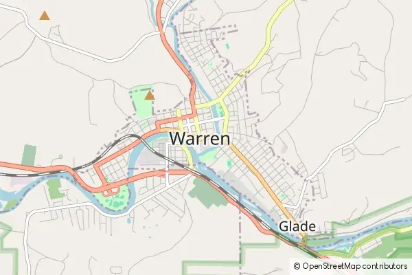 Mapa Warren