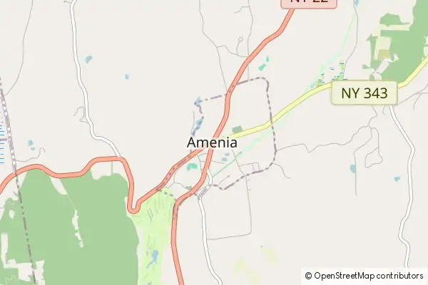 Mapa Amenia