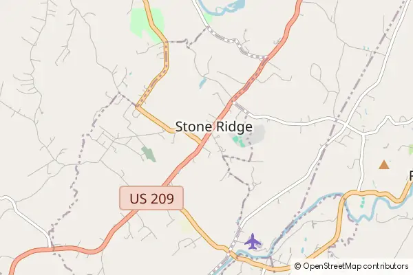 Mapa Stone Ridge